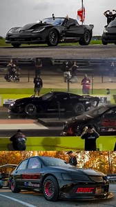 @speedypeedyracing Turbo Vette VS @english_racing Turbo EVO! Stick Shift V Stick Shift @tx2k 📸 @seanchartiermedia @staginglanesmedia #nyce1s #n1s #sh1fttheculture | NYCE1s.com