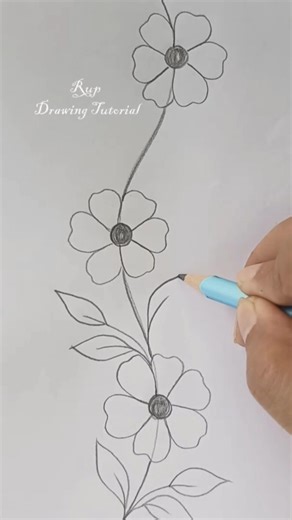 Simple & Cute Border Design Drawing Tutorial 🙀 How to Draw Borderline Design Easy Way #drawing #art