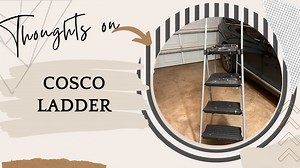 Watch Cosco Ladder is perfect for painting or really any projects around the house! on Amazon Live