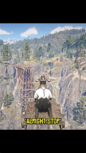 This Was Straight Out of a Cartoon 😂 #rdr2 #shorts #reddeadredemption
