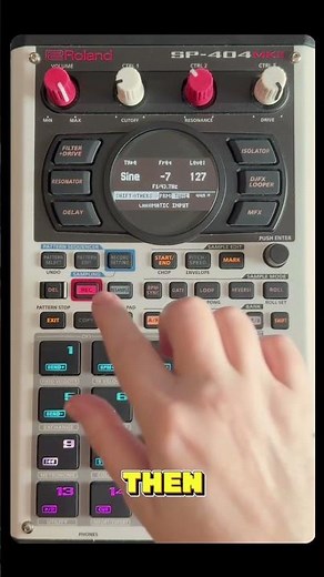 How to use the Sound Generator on the SP404 Mk2 #sp404mk2