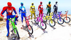 15K views · 346 reactions | Do not be afraid Superheroes - Let's cycle Bikes Hulk, ironman, superman, spiderman, elsa #spiderman | Funny Cartoon | Facebook