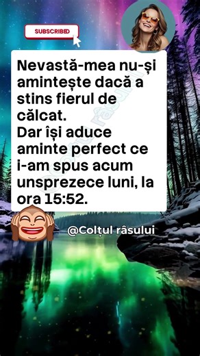 🧲 Memoria selectivă #bancuri #glume #umor #haz #ras #amuzant #romania #pentrutine
