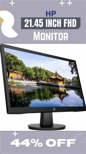 44% OFF! HP 21.45 inch FHD Monitor | Full HD VA LCD Display