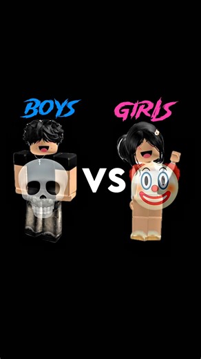 Boys 💀 VS Girls 🤡 #shorts #goddakshplayz #roblox #rblx #boys #girls #boysvsgirls #miau