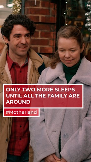 Only two more sleeps until someone is roped into cooking Christmas dinner for the whole family 🍗 #Motherland | Stream now on #RTEPlayer | RTÉ Player