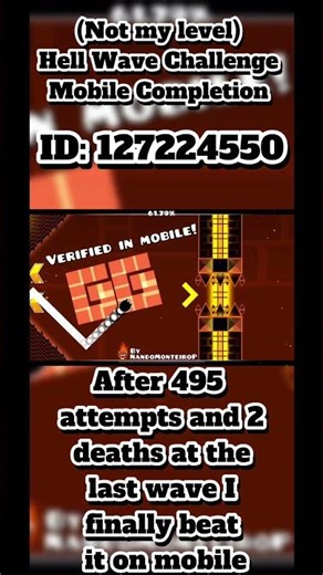 Hell Wave Challenge #geometrydash