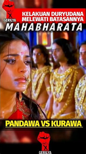 DURYUDANA MELUCUTI DRUPADI #shortvideo #mahabharata #drupadi