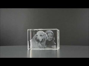 3D Lasergravur in Kristallglas hergestellt von JOSKA KRISTALL in Bodenmais