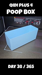 3D Printing Everyday for 365 Days 38/365 POOP BOX Qidi Plus 4 #stem #ideas #practical printer poop, 3d print, 3d prints, cool 3d prints, 3d printer, 3d printed, how to 3d print, 3d print hacks, diy 3d prints, 3d prints 2025, 3d printer art, diy 3d printer, 3d printer mod, mod 3d printer, 3d printer fix, things to 3d print, cool 3d print timelapse, best 3d printer, 3d printer 2025, fast 3d printer, failed 3d prints, faster 3d prints, useful 3d prints, 3d print timelapse, 3d print ideas 2025, prac