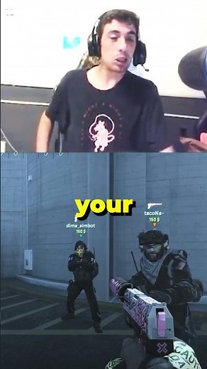 Recreated Green what’s your problem with Tense1983 😅 #csgo #cs2 #counterstrike