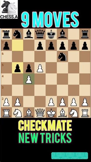🔥 9 Moves Checkmate | Fast Chess Mate