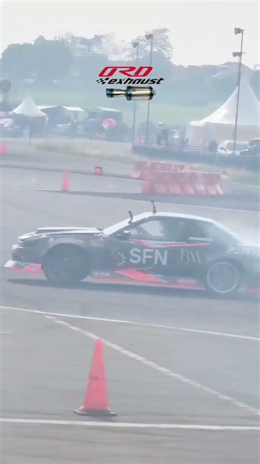 Drift King Amandio Silvia On Fire with ORD exhaust Race Proven Exhaust System