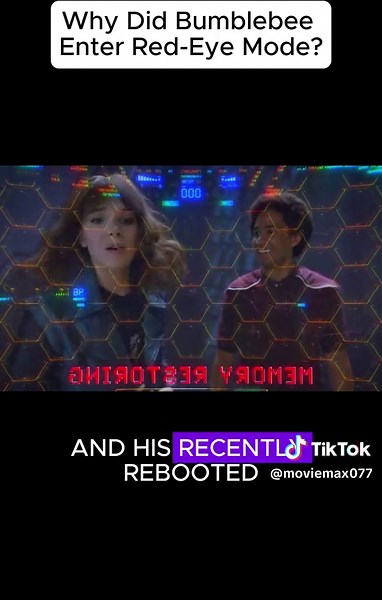 The angry bumblebee #movie #transformers #optimusprime #bumblebee #decepticon