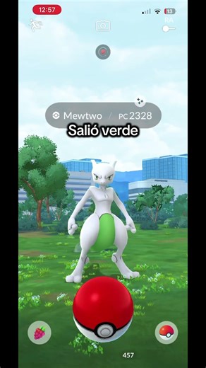 Mewtwo Shiny en Pokemon Go