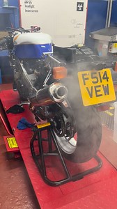 This RC30 has been stood for nearly 20 years. Genuine one owner machine that is with us for recommissioning 👌👍 | St Neots Motorcycle Co Ltd and Two Stroke GP Restorations