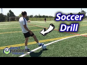Soccer Drill for Midfielders and Strikers [Must See]