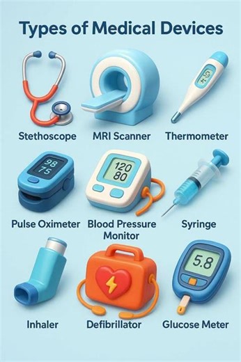 COMMON MEDICAL DEVICES YOU SHOULD KNOW!!!