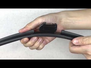Costco BF Goodrich Ceramic Coated Wiper Blade top button connecter installation for 2020 Mazda CX-9
