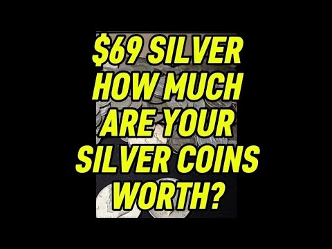 $70 SILVER!!! HOW MUCH ARE YOUR SILVER COINS WORTH? 💲💲💲
