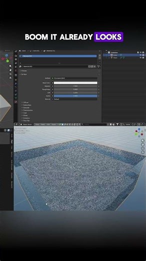 This Blender Ocean Trick is Insane #blender #vfx #tutorial