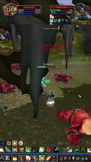 lvl67 Ret vs lvl70 mage