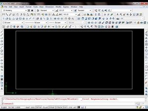 How to use the rectangle commandes in AutoCAD 2007