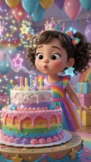 🎂 Happy Birthday Luna! 🎉 | Birthday Song for Kids #shorts #toonnestkids #nurseryrhymes
