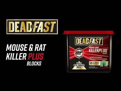 How to use Deadfast Mouse & Rat Killer Plus Blocks