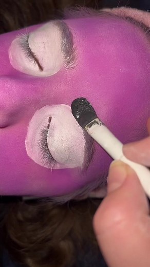 Purple Minion Makeup Transformation Tutorial