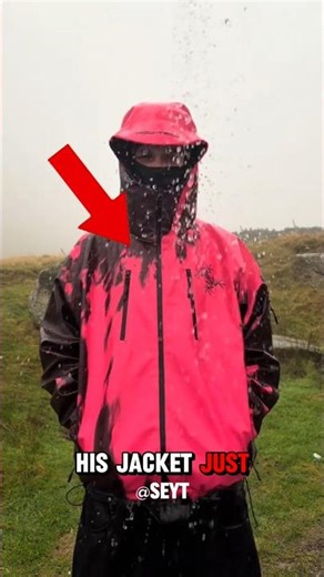 This Jacket Changes Color With Water 😳🔥