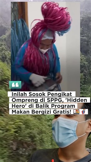 Inilah Sosok Pengikat Ompreng di SPPG, 'Hidden Hero' di Balik Program Makan Bergizi Gratis! 🍱🦸‍♂️ | Bee Stories