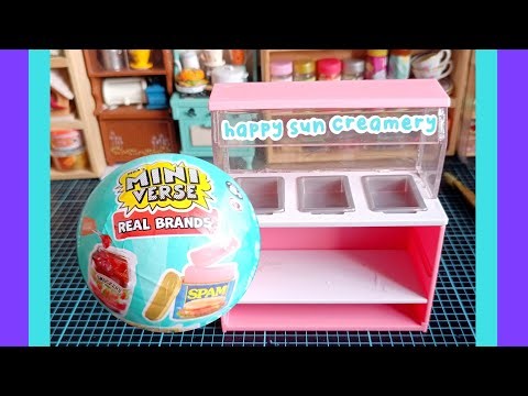 Miniverse Real Brands #2 Unboxing with Make it Mini Space- Taiyaki Counter #miniverse #unboxing