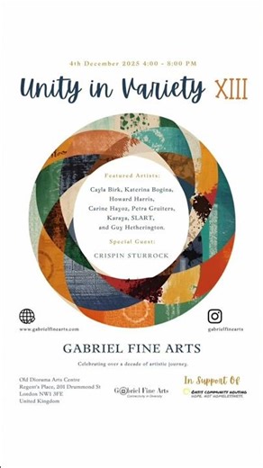 Art Event 'Unity in Variety XIII' at Gabriel Fine Arts! #shorts