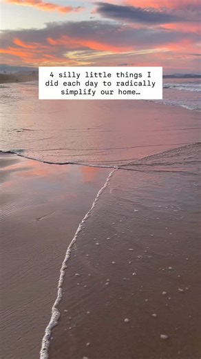 Catherine | Ruthless Minimalist on Instagram: "1. I started to put things away. At the end of each day I would spend 10 minutes returning everything to where it belonged. This immediately made the house feel less overwhelming and I would wake in the morning to a less chaotic house. 2. I finished a task before starting the next one. If I was cooking I would clean up right away. If I was taking care of the washing I would fold it and put it away straight away. I used the momentum and motivation I 