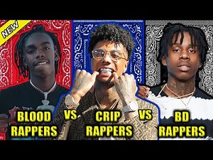 BLOOD RAPPERS VS CRIP RAPPERS VS BLACK DISCIPLE RAPPERS 2020