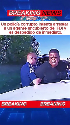 Policías intentan intimidar a un hombre y descubren demasiado tarde que era un agente encubierto del FBI #FBI #AgenteEncubierto #Policía #ArrestoEquivocado #ErrorPolicial