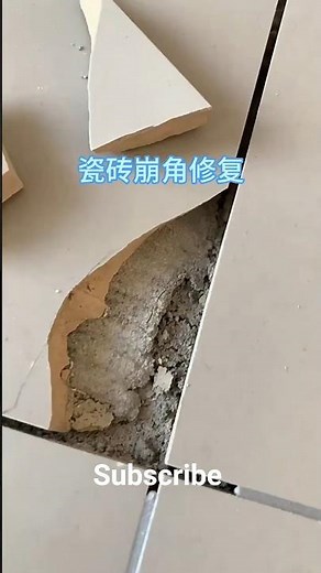 DIY Tile Chipping Repair (EASY & CHEAP)#EasyTileFix