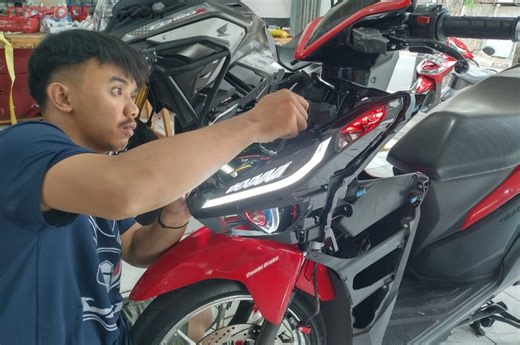 Mau Pasang Lampu BiLED di Motor Matic? Perhatikan Poin Penting Ini - Otomotifnet.com