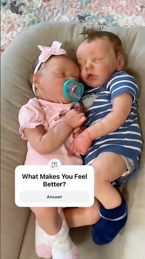 What Do You Do During A Bad Day? I Hold My Reborn Baby Dolls