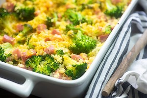 10K views · 41 reactions | RECIPE: https://thatlowcarblife.com/ham-casserole/ This easy, cheesy casserole is loaded with ham and broccoli! | That Low Carb Life | Facebook