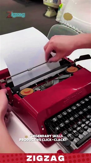 Classic & Reliable Mechanical Typewriter for Creative Writing and Document Preparation