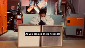 2.5K views · 74 reactions | That’s why fume extraction is a must during welding! Together with Kemper, Fronius application engineers tested the amount of welding fumes accumulating in the extraction filter after 30 minutes. To do this, the TPS/i really made the flux core wire smoke… Take a look at the result. ;) feat. KEMPER #froniuswelding #whatsyourweldingchallenge | Fronius Welding | Facebook