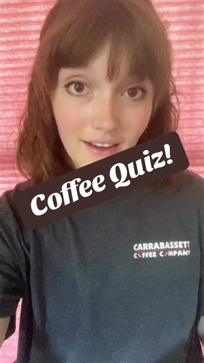 True or false? Some coffee grows naturally decaffeinated. #coffeequiz #carrabassettcoffee #drinkgoodcoffee #CapCut