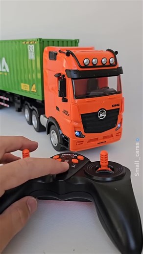 Gaming Zone on Instagram: "Huina Rc remote control container truck trailer toys small cars #rccars #remotecontrol #toycars"