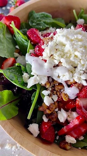 Strawberry Salad with Poppyseed Dressing
