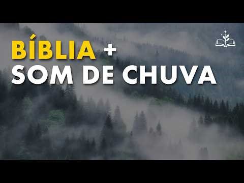 DURMA EM PAZ HOJE COM SALMOS NARRADOS - BÍBLIA + SOM DE CHUVA SUAVE