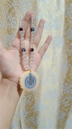 resin tasbih ✨ alsa art and craft video 💗