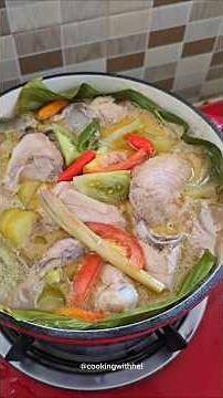 Garang asem ayam 😍. Resep cek ▶️☝️