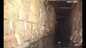 Unidentified humanoid sewer creature CAUGHT ON TAPE